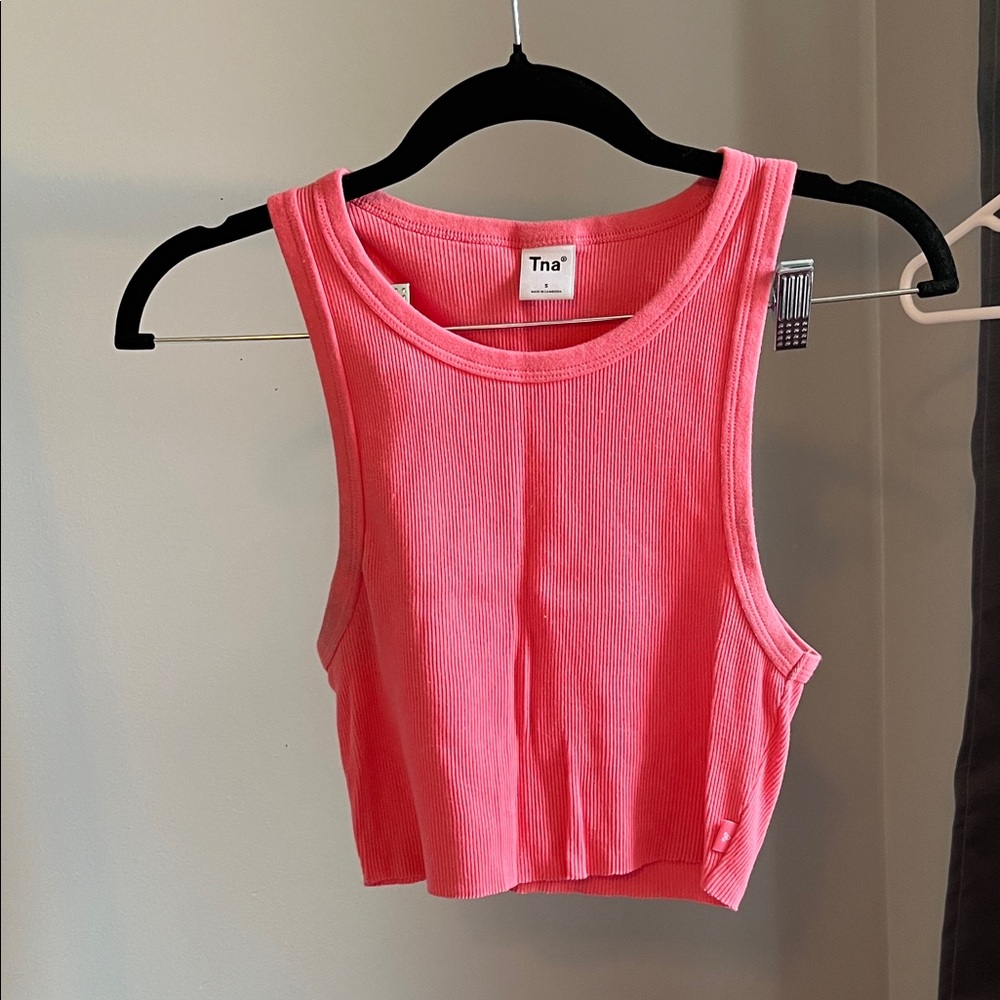 TNA Coral Ribbed Tank Top